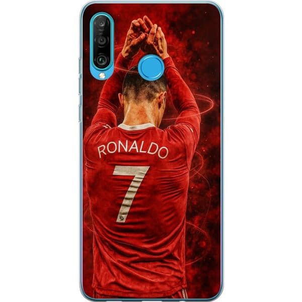 Kompatibelt Mobilskal till Huawei P30 lite Ronaldo