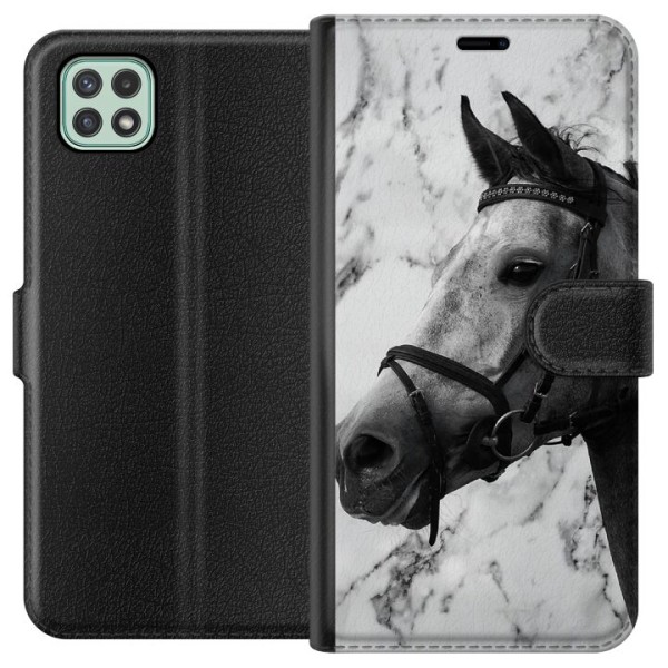 Samsung Galaxy A22 5G Plånboksfodral Häst