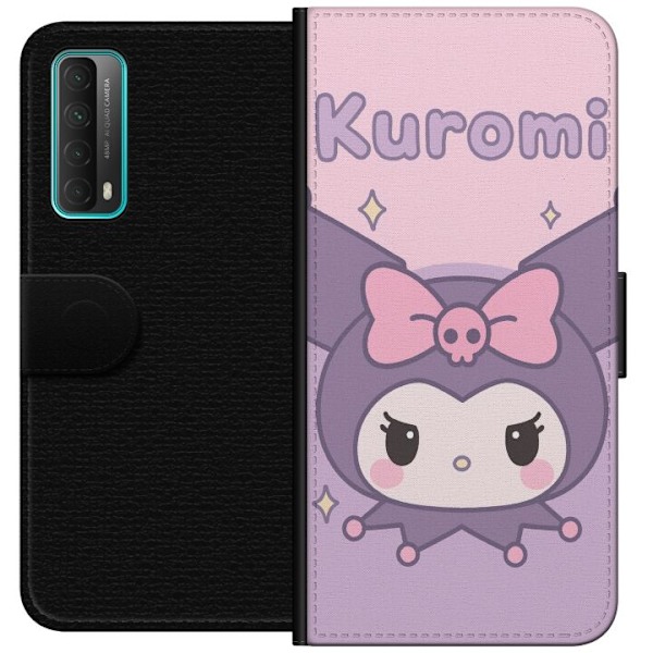 Huawei P smart 2021 Plånboksfodral Kuromi Kawaii