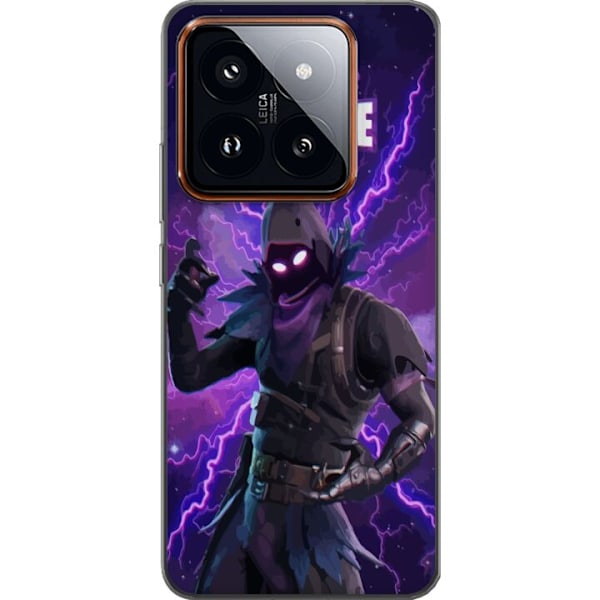 Xiaomi 14 Pro Gennemsigtig cover Fortnite Raven