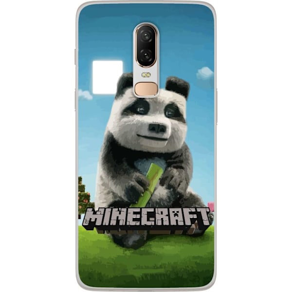 OnePlus 6 Läpinäkyvä kuori A Minecraft Movie