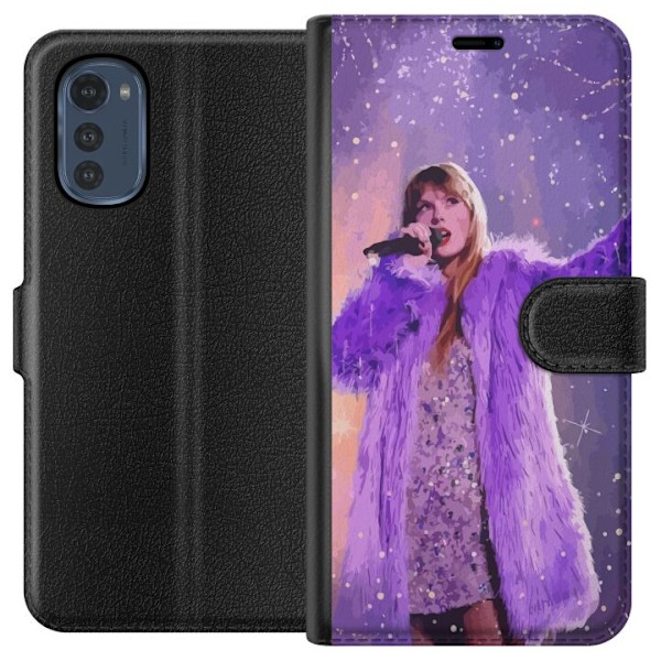 Motorola Moto E32s Lompakkokotelo Taylor Swift