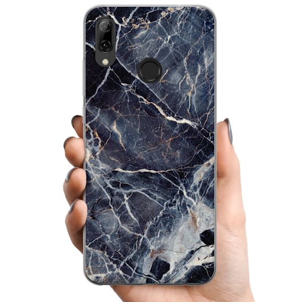 Huawei P smart 2019 TPU Mobildeksel Marmorert