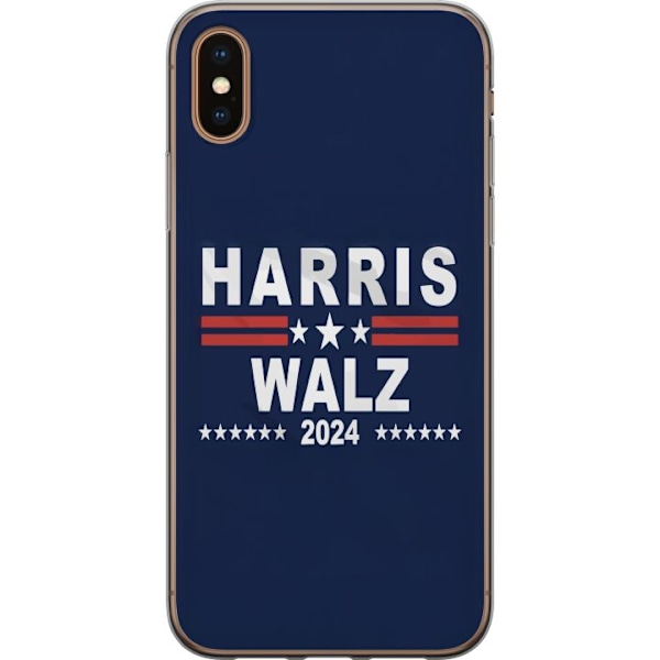 Apple iPhone XS Läpinäkyvä kuori Harris | Walz 2024