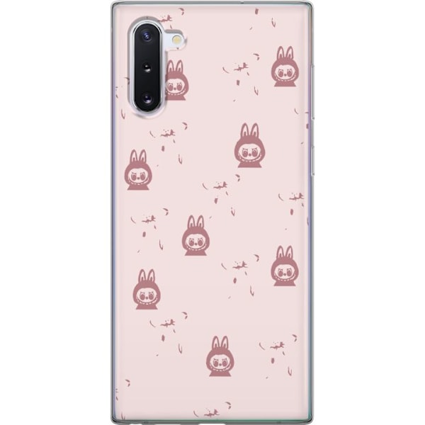 Samsung Galaxy Note10 Genomskinligt Skal Labubu Neon Pop – N