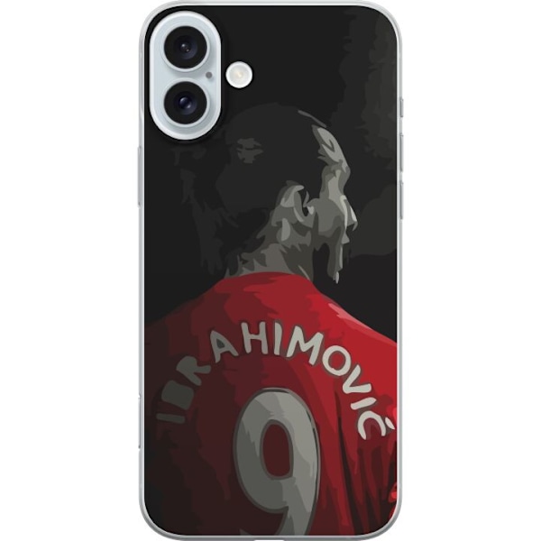 Apple iPhone 16 Plus Gjennomsiktig deksel Zlatan Ibrahimović