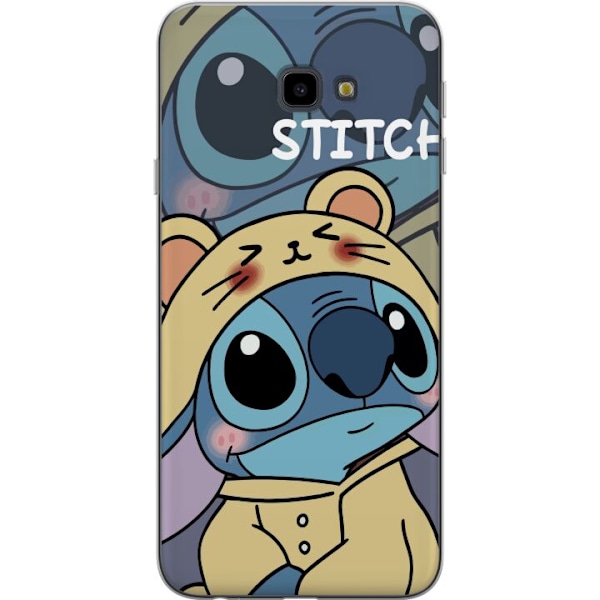 Samsung Galaxy J4+ Genomskinligt Skal Stitch