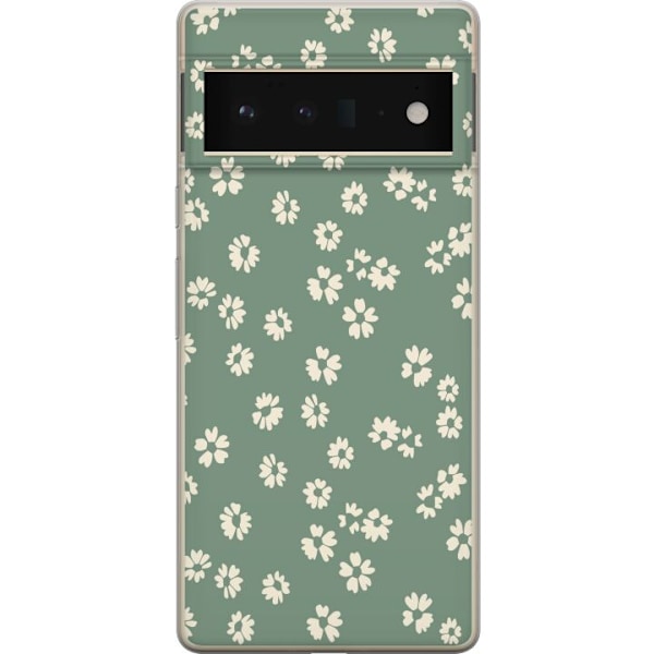Google Pixel 6 Pro Läpinäkyvä kuori Kukkaisunelma - Värik