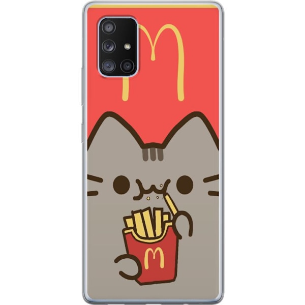 Samsung Galaxy A71 5G Gennemsigtig cover Mc D Kawaii