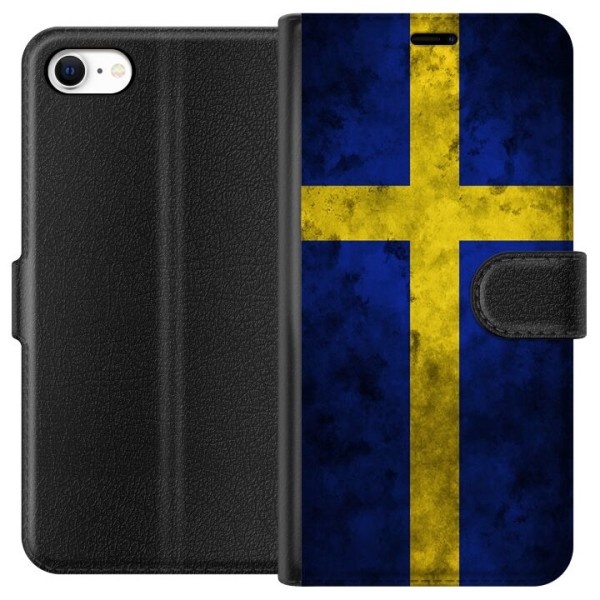Apple iPhone 6 Lommeboketui Sverige Flag