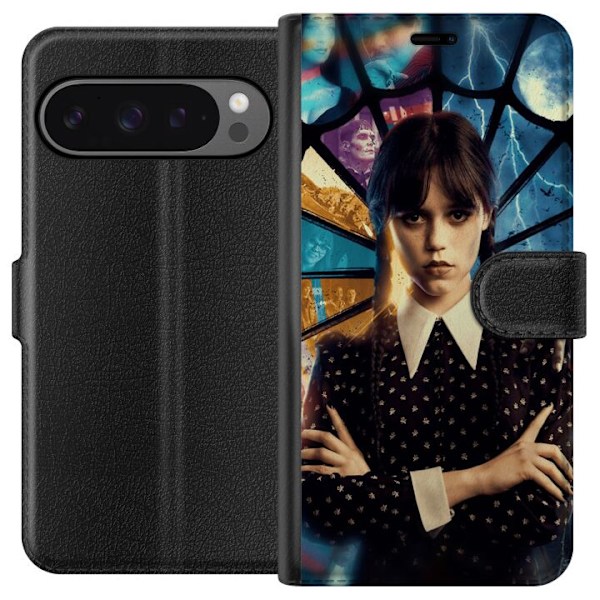 Google Pixel 9 Pro XL Lommeboketui Wednesday Addams