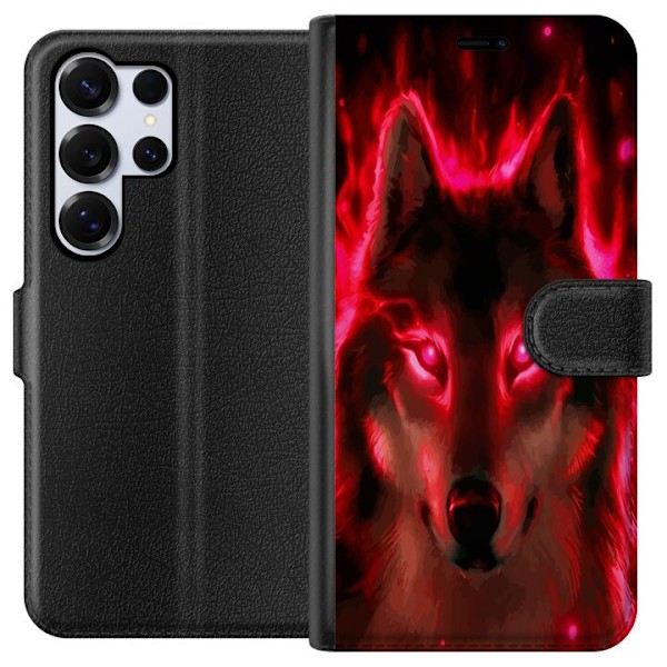 Samsung Galaxy S25 Ultra Plånboksfodral Varg