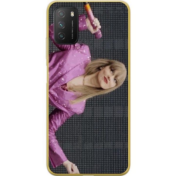 Xiaomi Poco M3  Gennemsigtig cover Taylor Swift