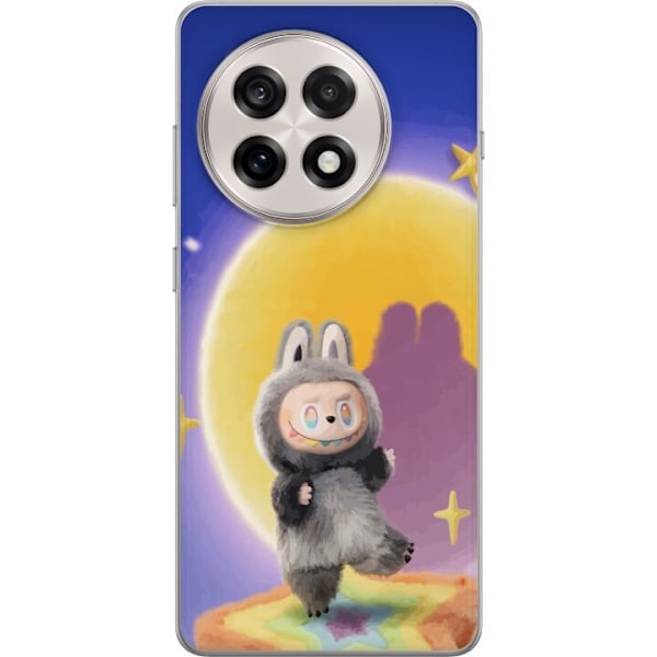 OnePlus 13R Gennemsigtig cover Labubu Neon Pop - Neonfarvet pop art monster