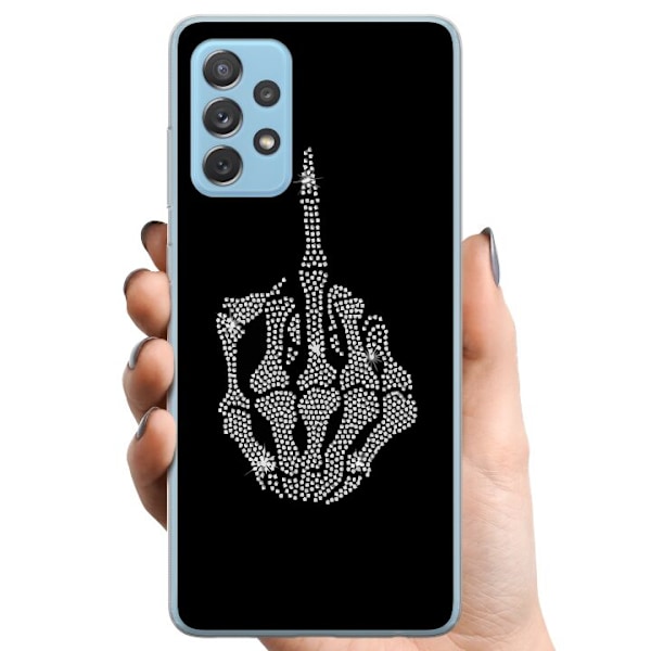 Samsung Galaxy A72 5G TPU Mobilskal Fuck You Bling