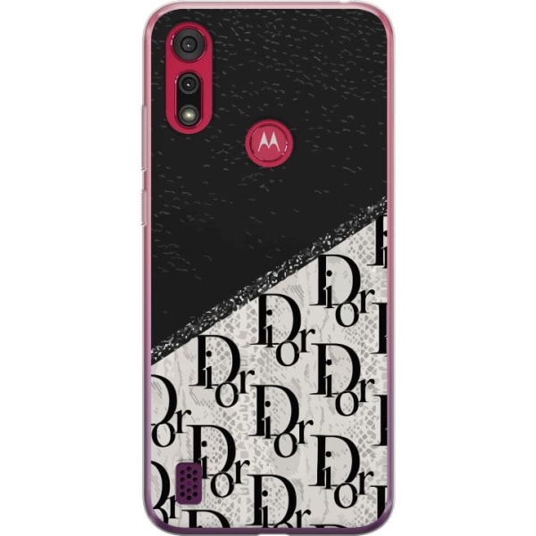 Motorola Moto E6s (2020) Gennemsigtig cover Dior