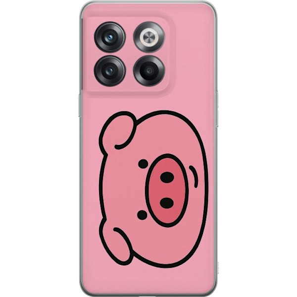 OnePlus 10T Genomskinligt Skal Kawaii Piggy