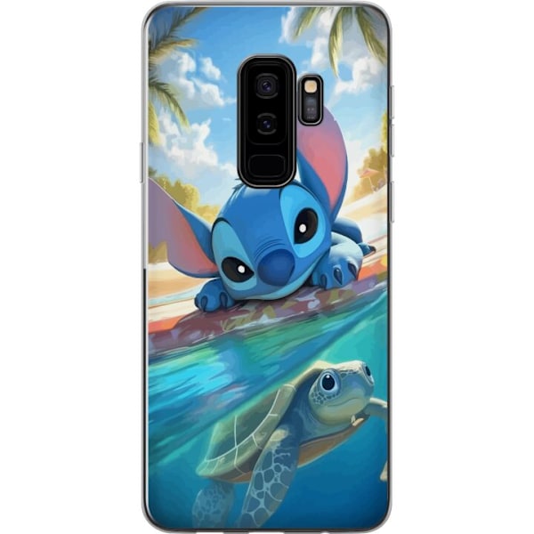 Samsung Galaxy S9+ Gennemsigtig cover Stitch med skildpadde -
