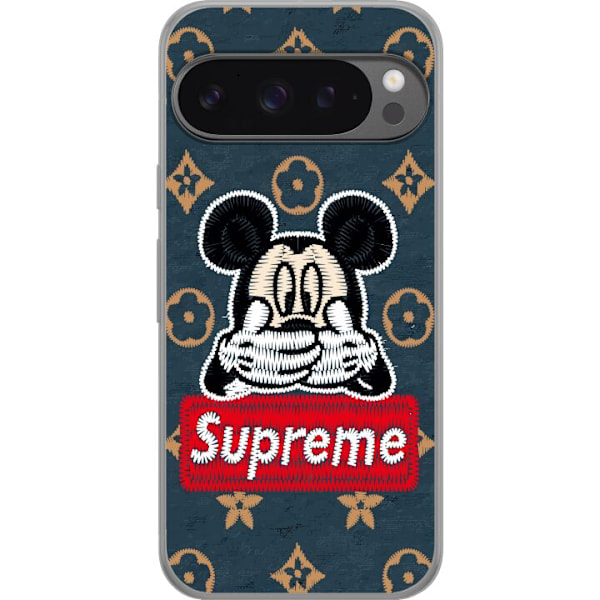 Google Pixel 9 Pro XL Gennemsigtig cover OOPS mickey