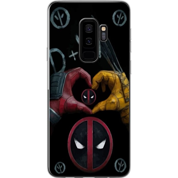 Samsung Galaxy S9+ Gjennomsiktig deksel Deadpool & Wolverine K