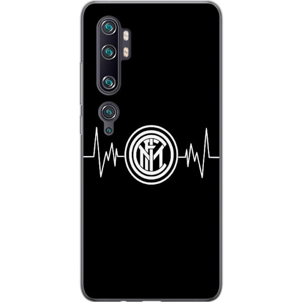 Xiaomi Mi Note 10 Pro Gjennomsiktig deksel Inter Milan