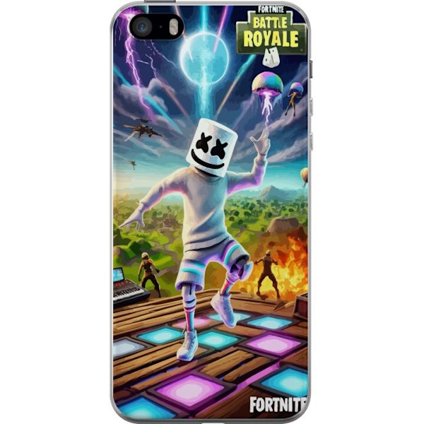 Apple iPhone 5s Läpinäkyvä kuori Fortnite