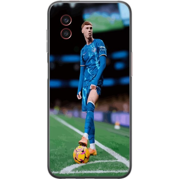 Samsung Galaxy Xcover6 Pro Genomskinligt Skal Fotboll