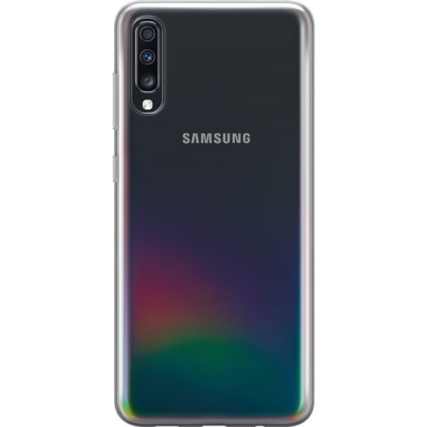 Samsung Galaxy A70 Läpinäkyvä Kuoret TPU
