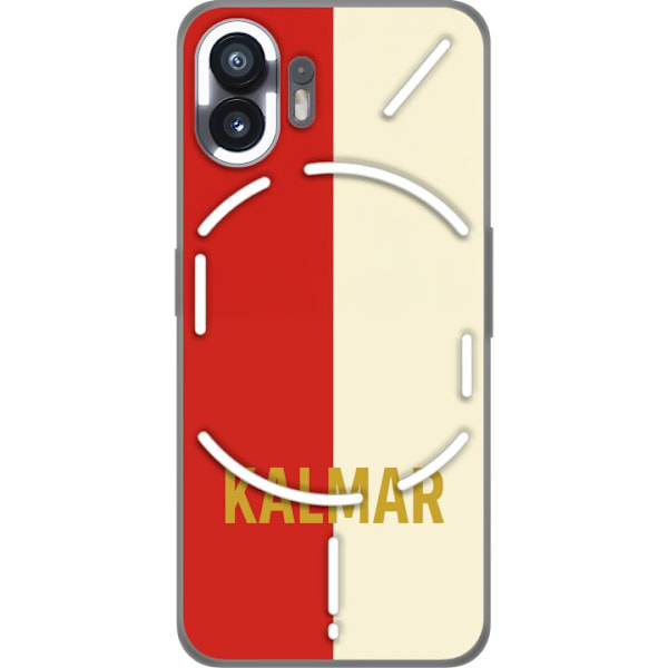 Nothing Phone (2) Läpinäkyvä kuori Kalmar - jalkapallo