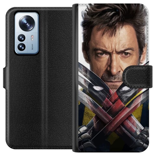 Xiaomi 12 Pro Lommeboketui Deadpool & Wolverine