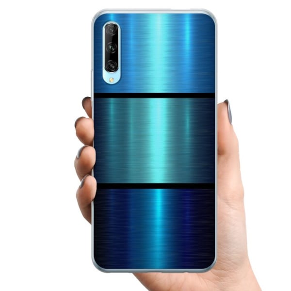 Huawei P smart Pro 2019 TPU Mobilcover Blå