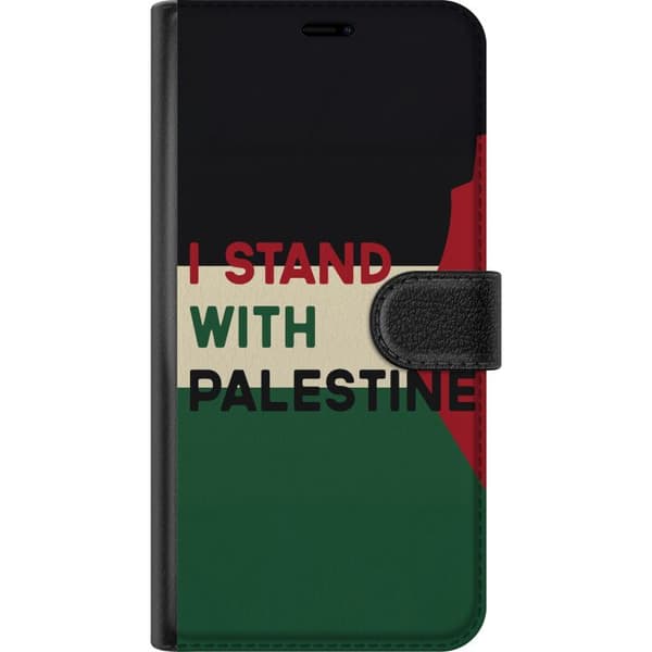 Kompatibel Tegnebogsetui til Apple iPhone 12 mini Stå sammen med Palæstina - solidaritetsdesign med en stærk besked