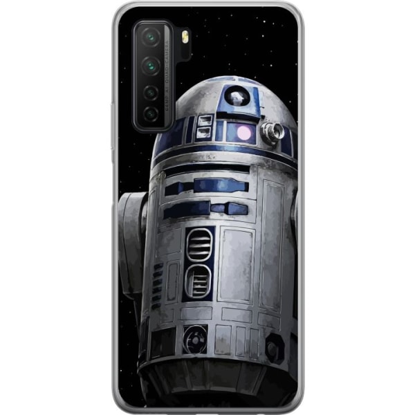 Huawei P40 lite 5G Genomskinligt Skal R2D2 Star Wars