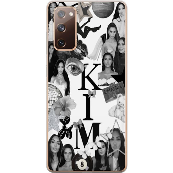 Samsung Galaxy S20 FE Läpinäkyvä kuori Kim Kardashian – Aesthetic Look 2025
