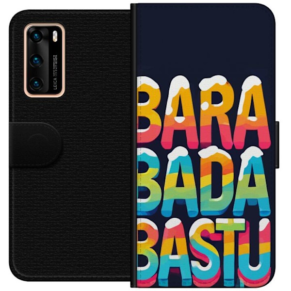 Huawei P40 Lommeboketui Bara Bada Badstue