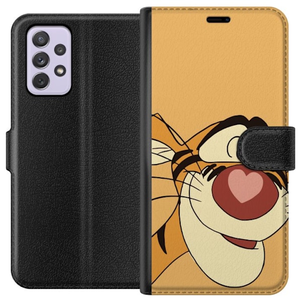 Samsung Galaxy A52s 5G Lompakkokotelo Tiger