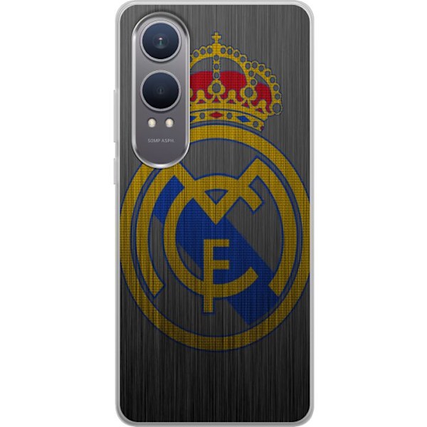 OnePlus Nord CE4 Lite Gjennomsiktig deksel Real Madrid CF