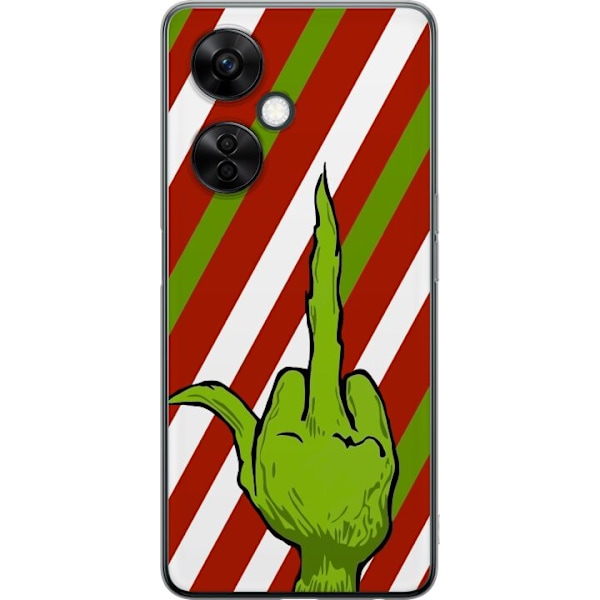 OnePlus Nord CE3 Läpinäkyvä kuori Grinch