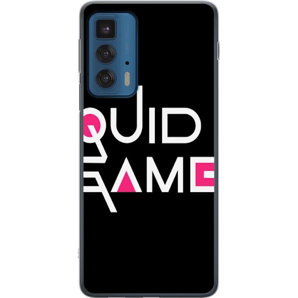 Motorola Edge 20 Pro Gennemsigtig cover Squid Game