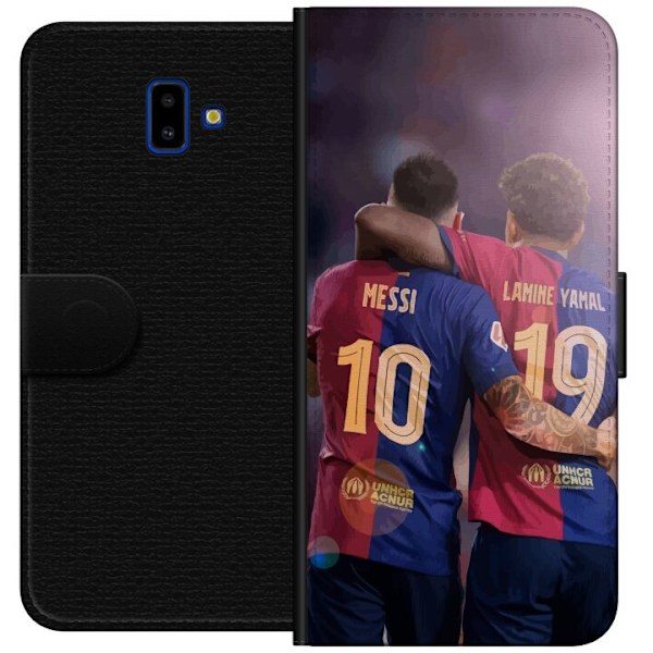 Samsung Galaxy J6+ Tegnebogsetui Lamine Yamal Messi