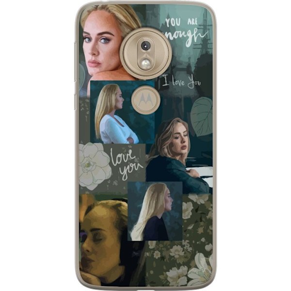 Motorola Moto G7 Play Gjennomsiktig deksel Adele