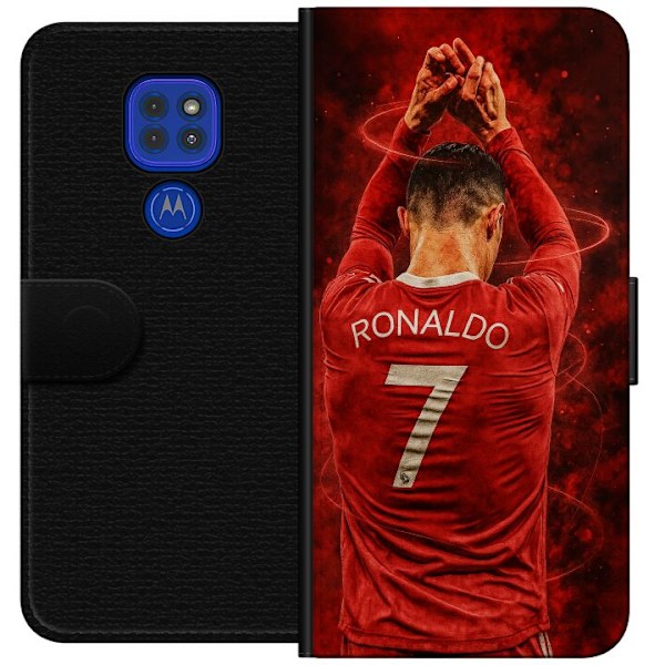 Motorola Moto G9 Play Tegnebogsetui Ronaldo