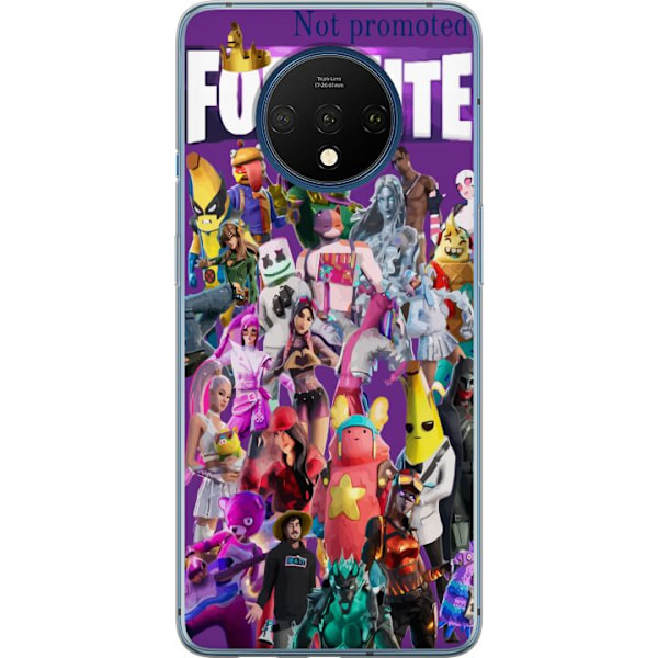 OnePlus 7T Gennemsigtig cover Fortnite