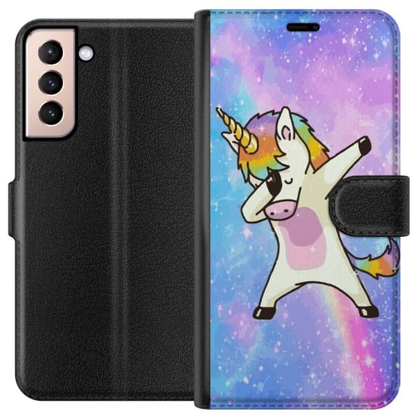 Kompatibelt Plånboksfodral till Samsung Galaxy S21 UNICORN