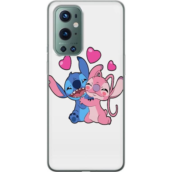 OnePlus 9 Pro Läpinäkyvä kuori Lilo & Stitch