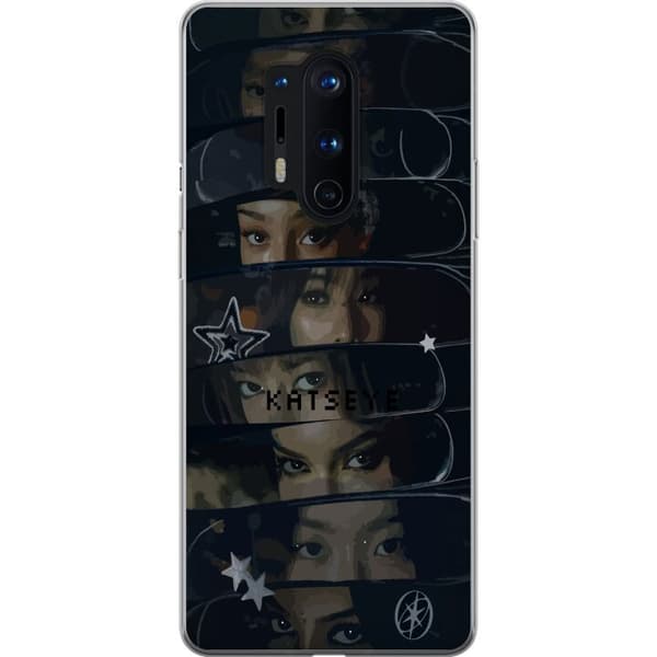 Kompatibel Mobilcover til OnePlus 8 Pro KATSEYE sort