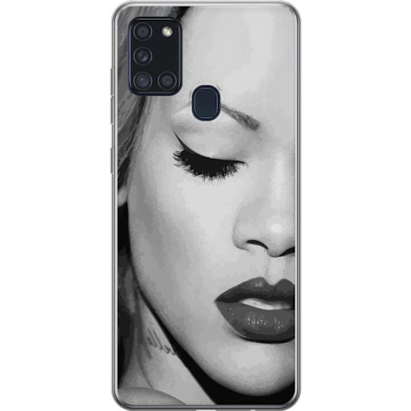 Samsung Galaxy A21s Genomskinligt Skal Rihanna – Aesthetic Edit 2025