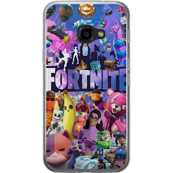 Samsung Galaxy Xcover 4 Läpinäkyvä kuori Fortnite Hahmot Peliteema Ikonit Peli Suunnittelu Suosittu Taistelurojalainen Lapset Pelihahmojen Teema