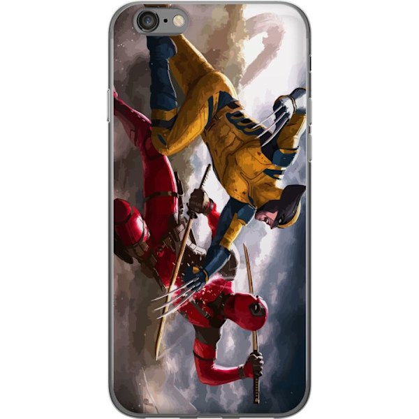 Apple iPhone 6s Gennemsigtig cover Wolverine Deadpool