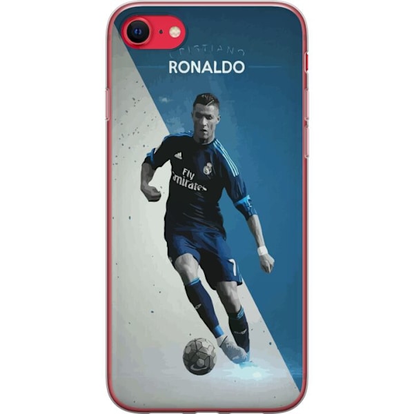 Apple iPhone 16e Genomskinligt Skal Cristiano Ronaldo